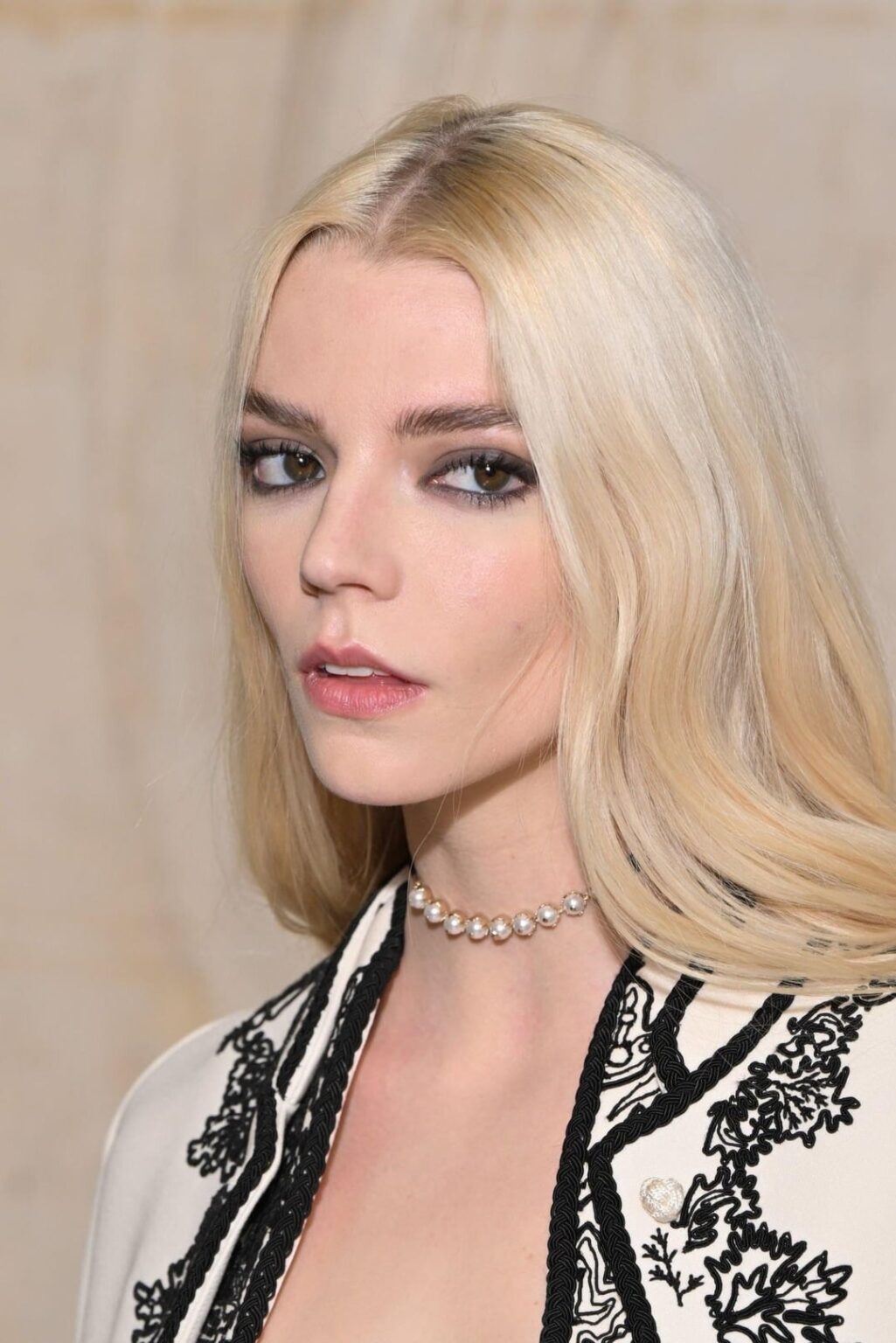 Anya Taylor-Joy - Christian Dior show at Paris Fashion Week Haute Couture Spring Summer in Paris 2023