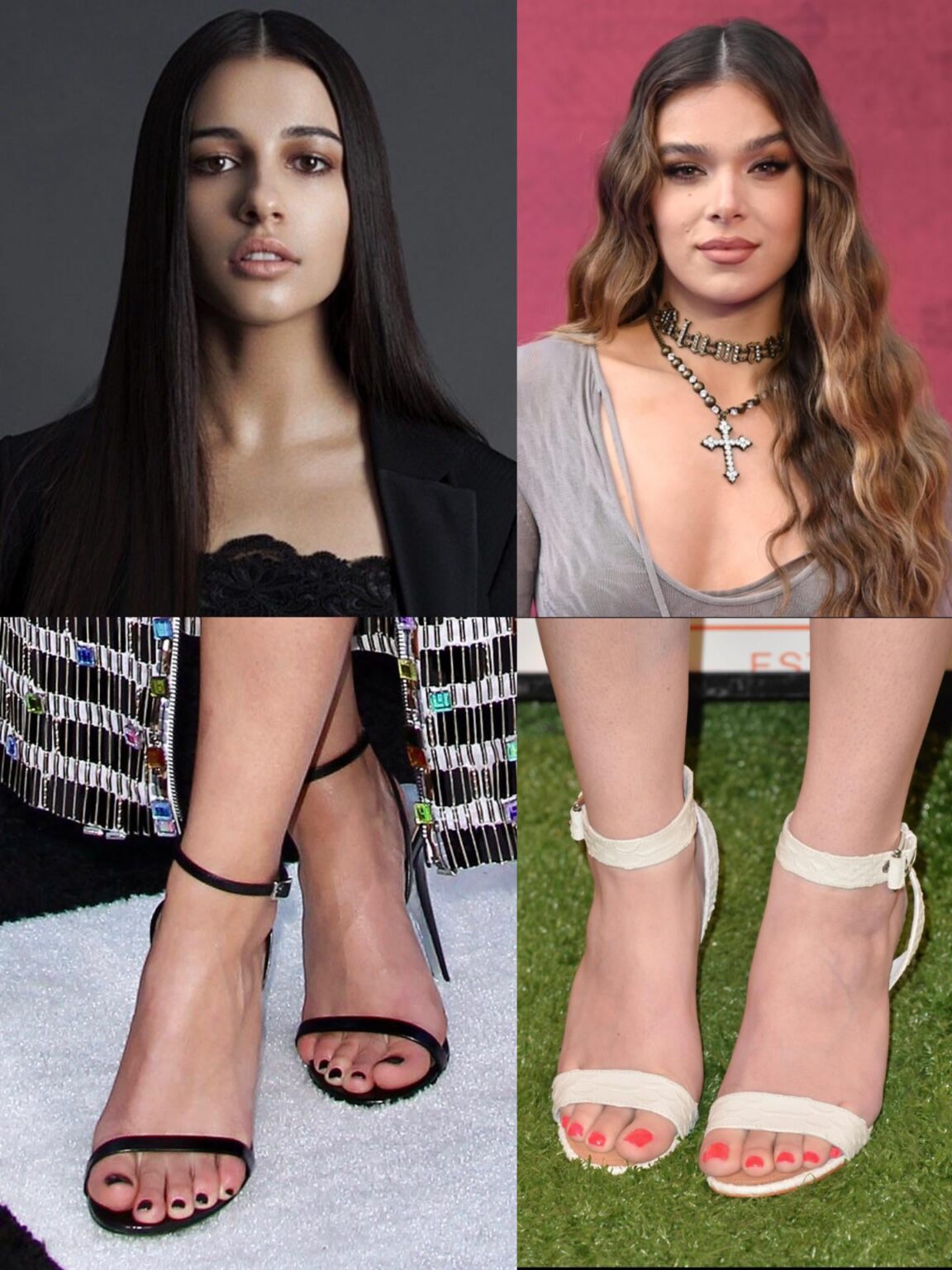 Feet Battle: Naomi Scott vs Hailee Steinfeld