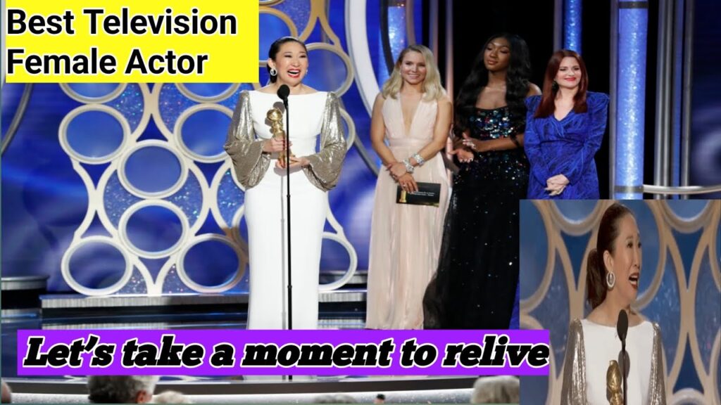 Throwback: Sandra Oh’s 2019 Win & Speech That Made History! #goldenglobes #trendingreels #shorts #fy