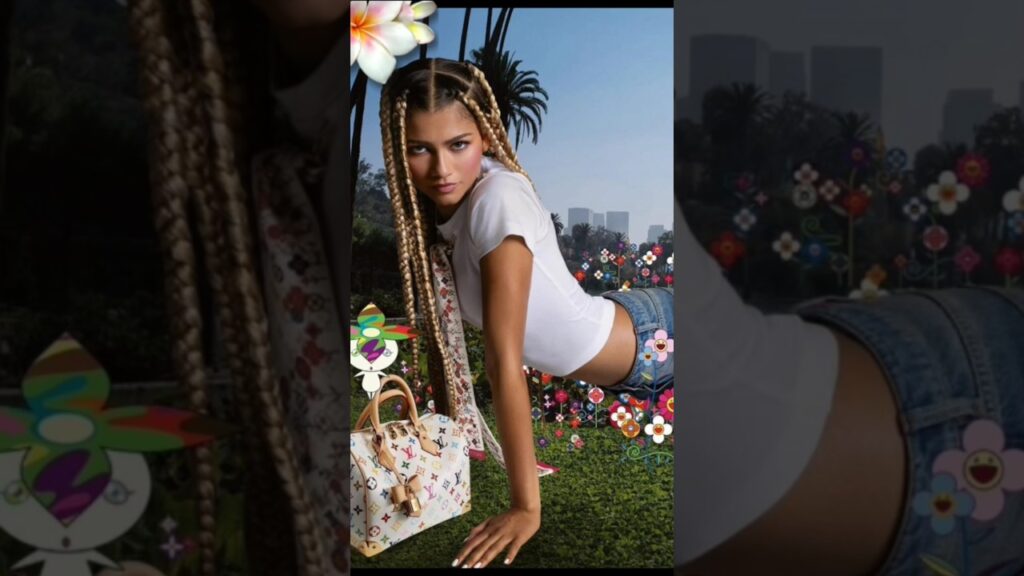 ZENDAYA  NEW LV COLLECTION 2025.