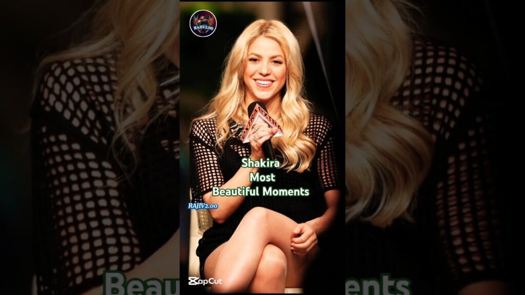 Shakira's Most Beautiful Moments ❤️ #Shorts #Shakira #Viral #Celebrity