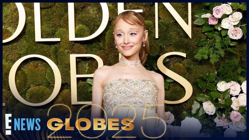 Ariana Grande Jokes She's "a Potato" Without These People | 2025 Golden Globes | E! News