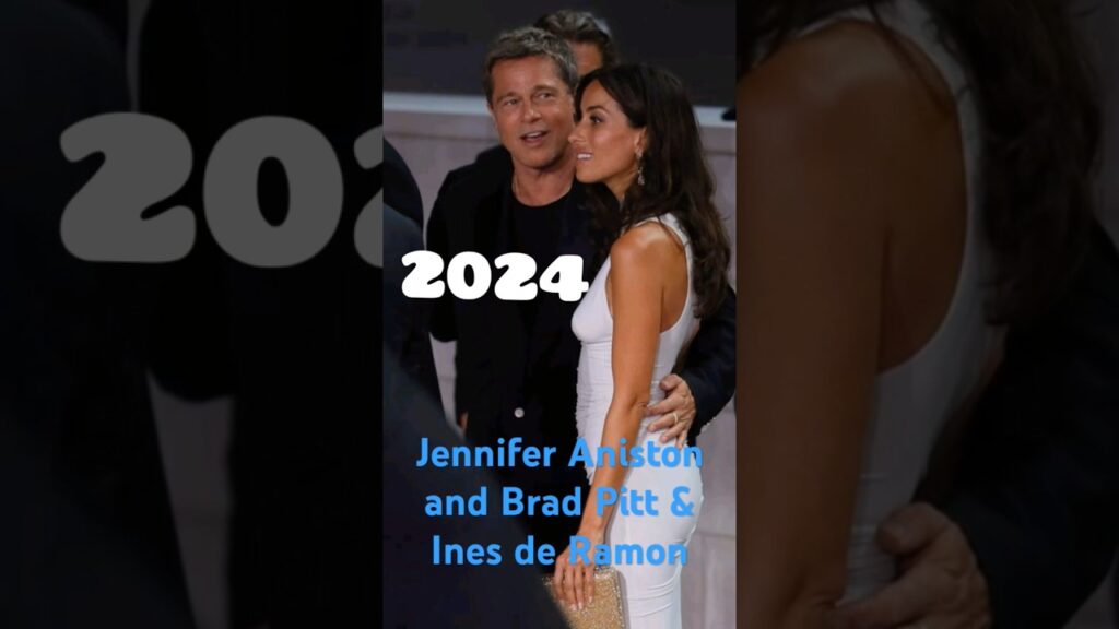 Jennifer Aniston and Brad Pitt & Ines de Ramon #bradpitt #yt  #jenniferaniston