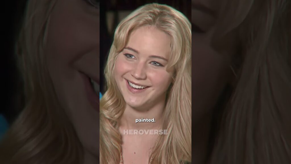 Jennifer Lawrence Hated Wearing Mystique’s Costume! 😳#JenniferLawrence #shorts #marvel #xmen