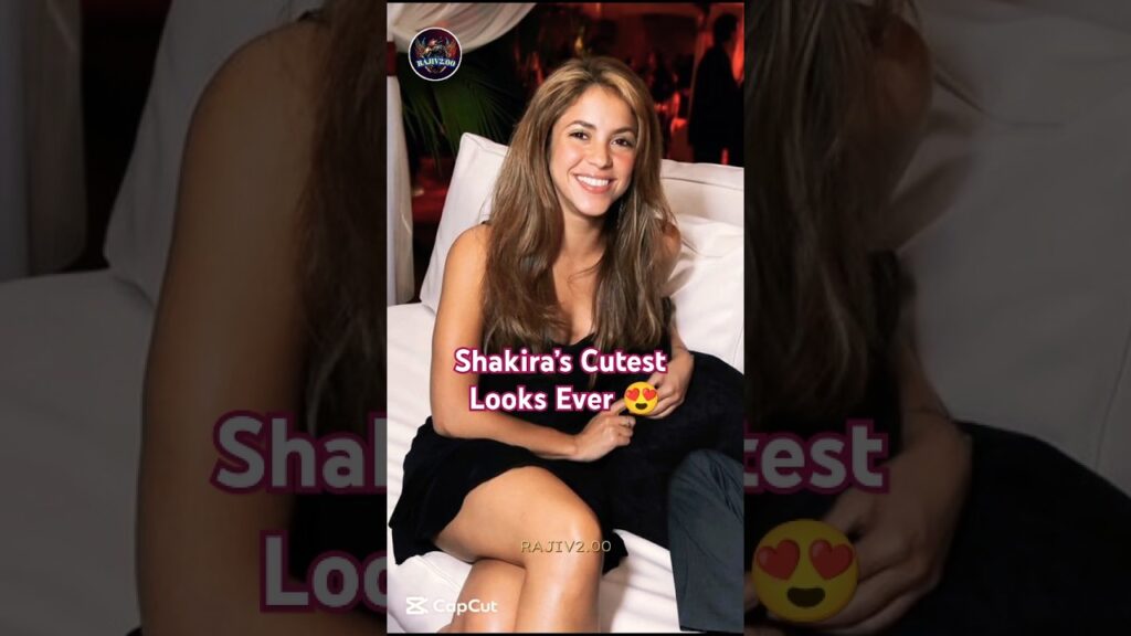 Shakira’s Cutest Looks Ever 😍 #Shakira #Shorts