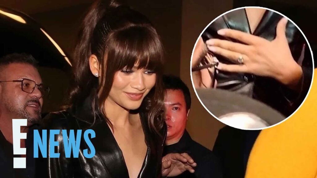 SEE Zendaya Flash Her Ring in First Appearance Since Tom Holland Engagement News | E! News SEE Zendaya Flash Her Ring in First Appearance Since Tom Holland Engagement News | E! News