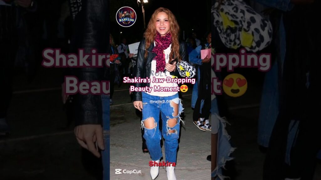 Shakira’s Jaw-Dropping Beauty Moment😍#Shakira #Shorts Shakira’s Jaw-Dropping Beauty Moment😍#Shakira #Shorts