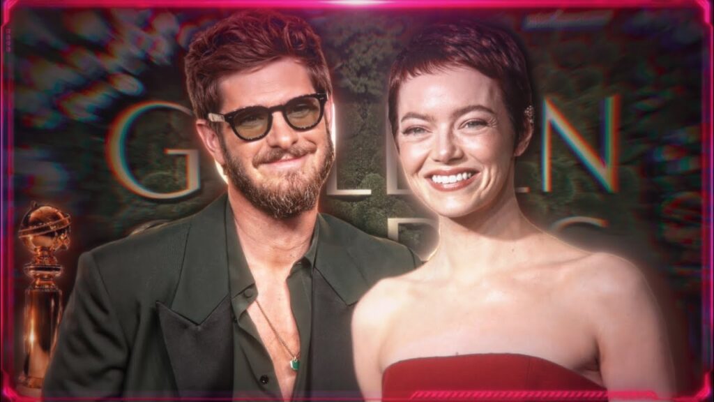 Emma Stone & Andrew Garfield Reunite at the Golden Globes 2025! 🕸️✨