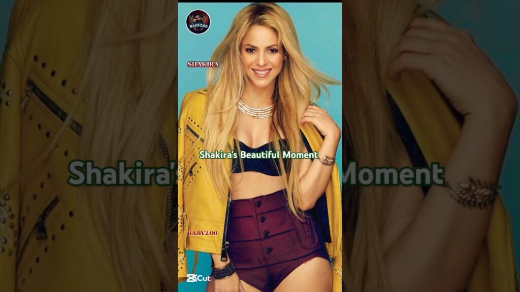 Shakira's Beautiful Moments🌟#Shakira #Shorts