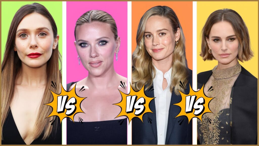 Comparison: Elizabeth Olsen vs Scarlett Johansson vs Brie Larson vs Natalie Portman