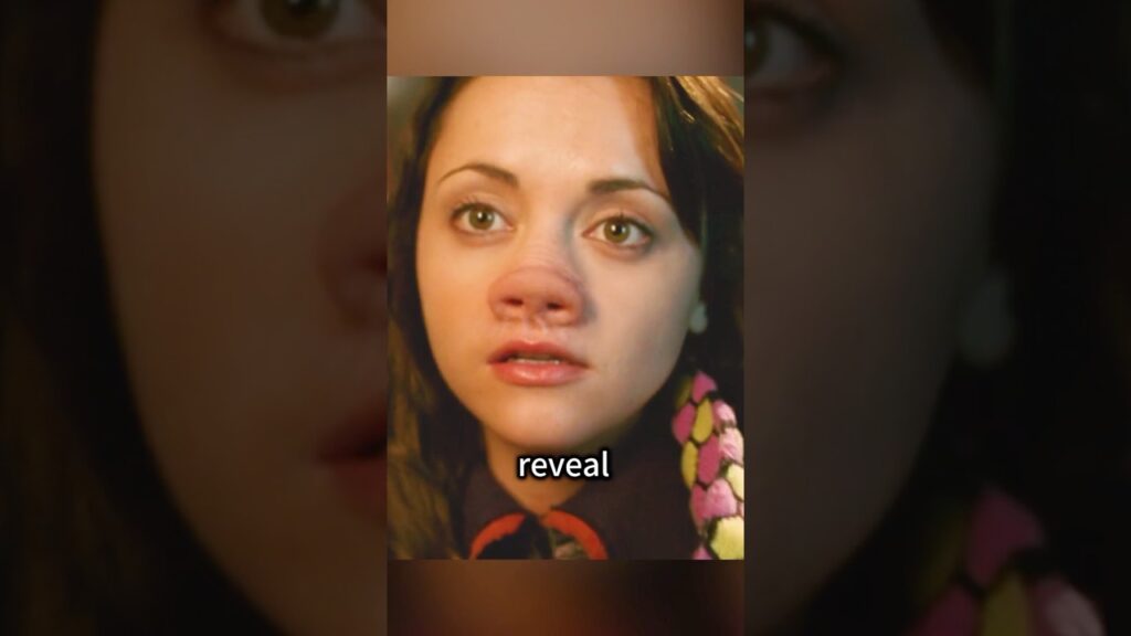 The Girl Has a Pig's Nose on Her Face#shorts
