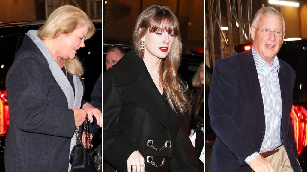 Taylor Swift Steps Out With Mom Andrea & Dad Scott For a Dinner Date in NYC