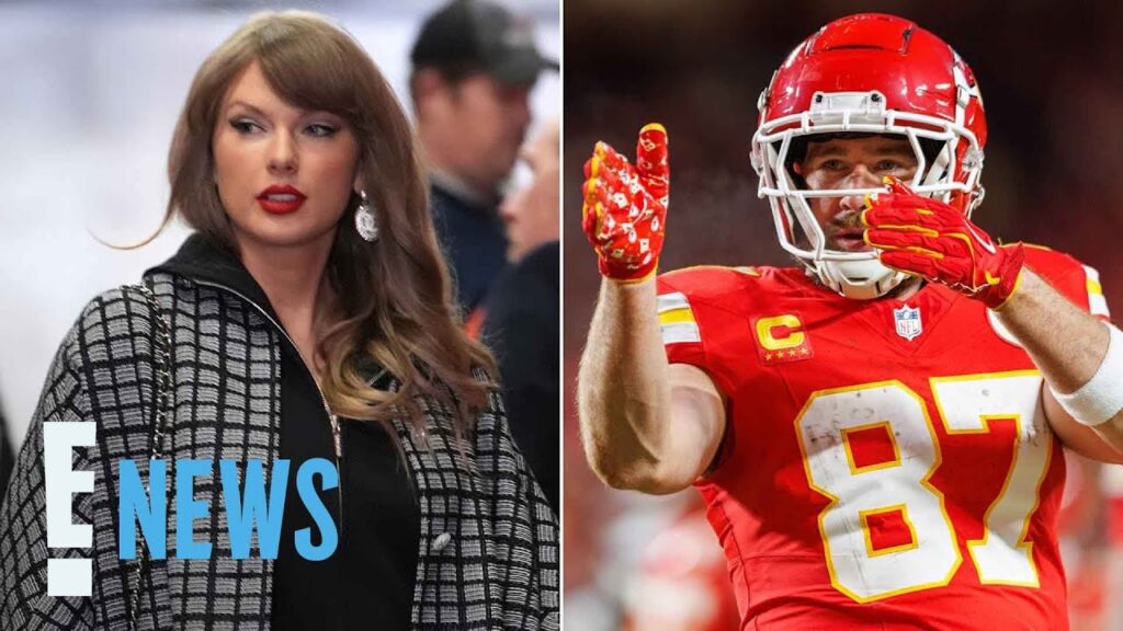 Travis Kelce Makes CHEEKY Taylor Swift Song Reference After Playoff Win | E! News Travis Kelce Makes CHEEKY Taylor Swift Song Reference After Playoff Win | E! News