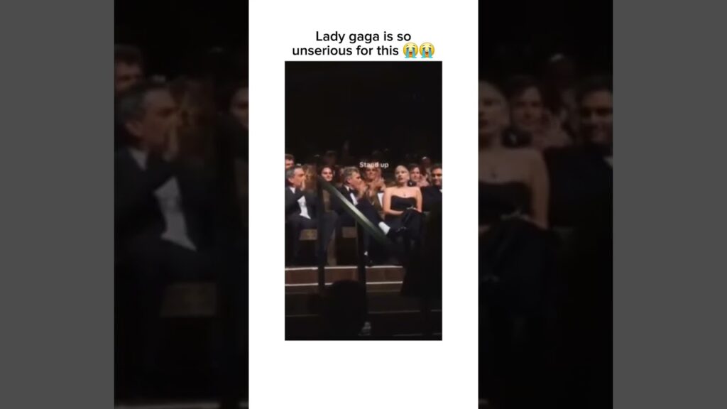Lady Gaga is as Clumsy As Us 🤣😭 #ladygaga #funny #meme #shorts #celebrity