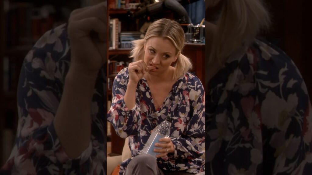 Penny Nailed It 😂 | The Big Bang Theory #shorts #funny