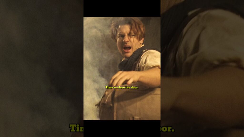Time to close the door. #themummy #brendanfraser #odedfehr #johnhannah #arnoldvosloo #rachelweisz
