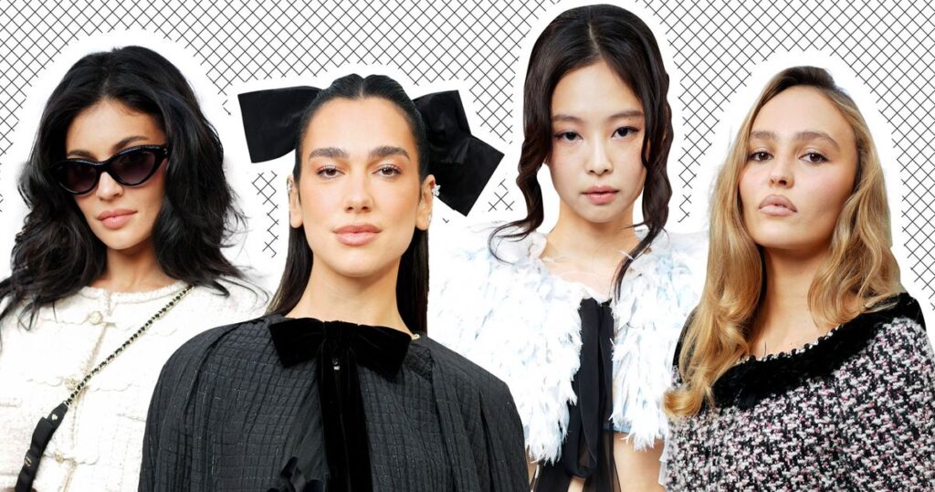 Dua Lipa and Kylie Jenner Attend Chanel’s Couture show