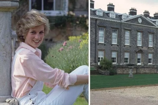 Princess Diana and her childhood home