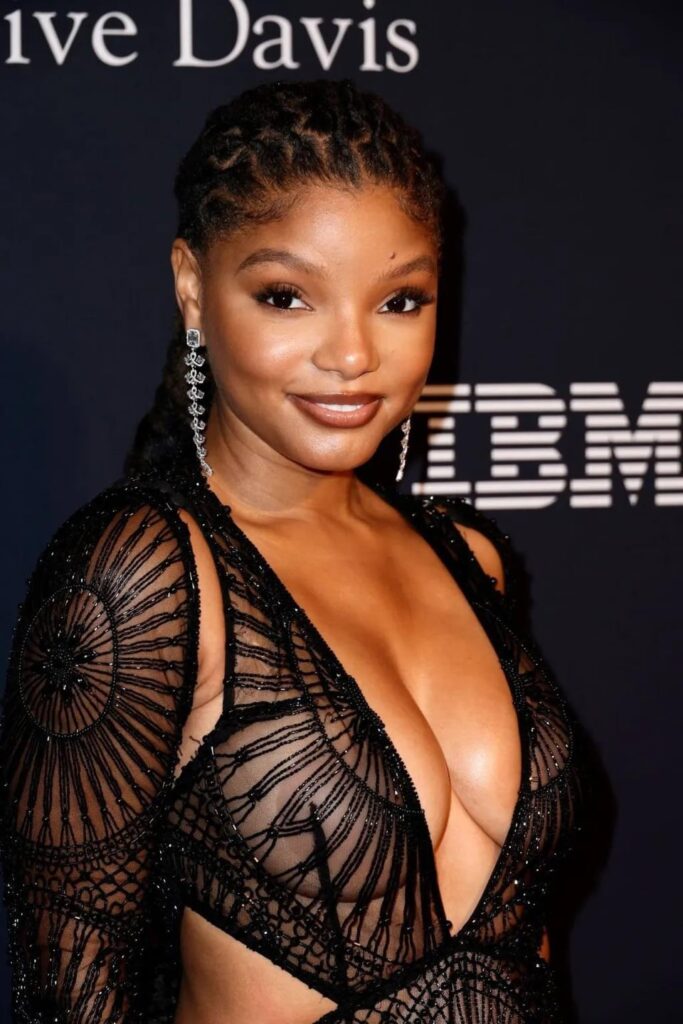 Halle Bailey Pre-GRAMMY Gala & GRAMMY Salute To Industry Icons