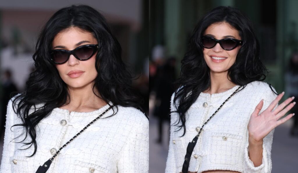 Kylie Jenner’s Classic Chanel Suit Gets Seductive Updates With Cropped Jacket and Miniskirt at Spring 2025 Couture Fashion Show