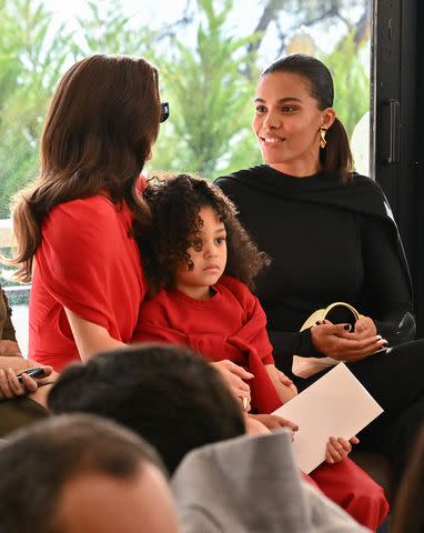 Stephane Cardinale - Corbis/Corbis via Getty Images Kylie Jenner and Stormi Webster at the Jacquemus show on Jan. 29, 2024