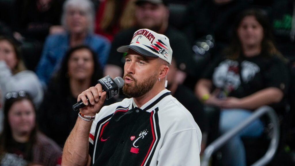 Cincinnati's biggest celebrity sightings from 2024: Travis Kelce, more
