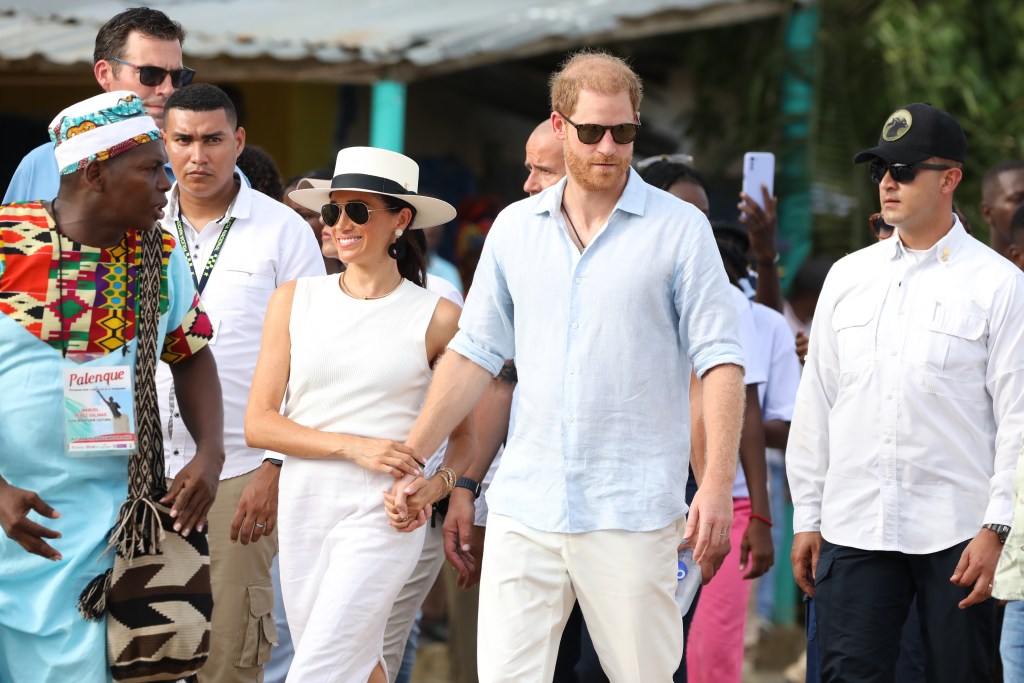 Harry and Meghan aim to be ‘rival royals’ from new home in Portugal: report Harry and Meghan guarded by 3,000 police during Colombia trip: report
