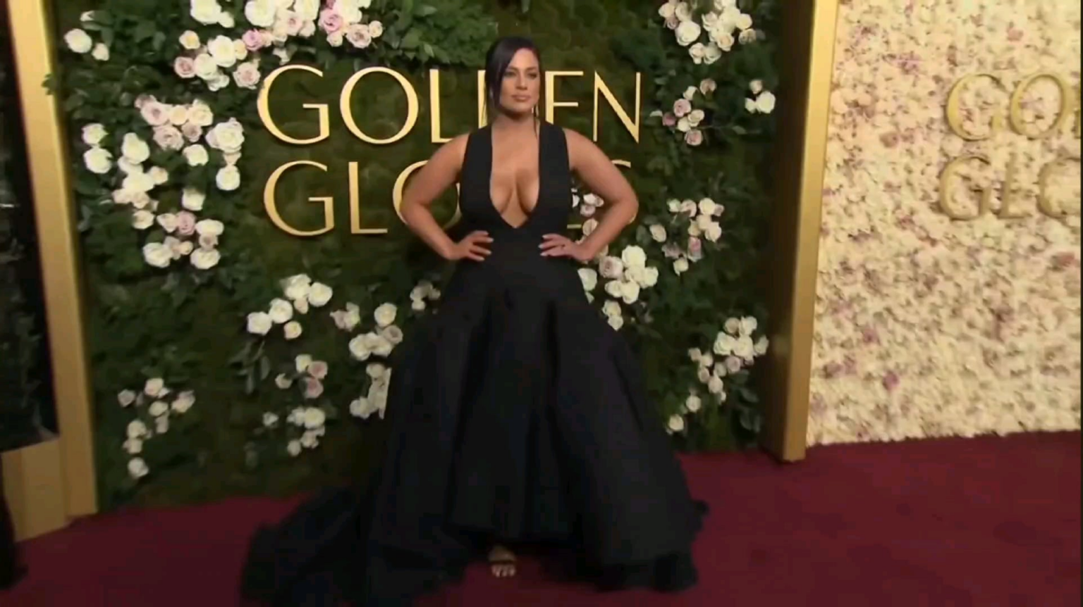 Ashley Graham (Golden Globes, January 5 2025)