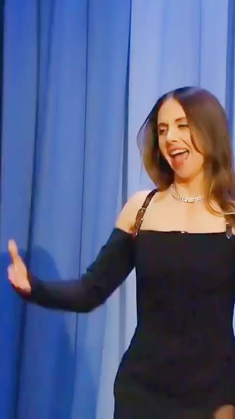 Alison Brie on The Tonight Show with Jimmy Fallon, 2023