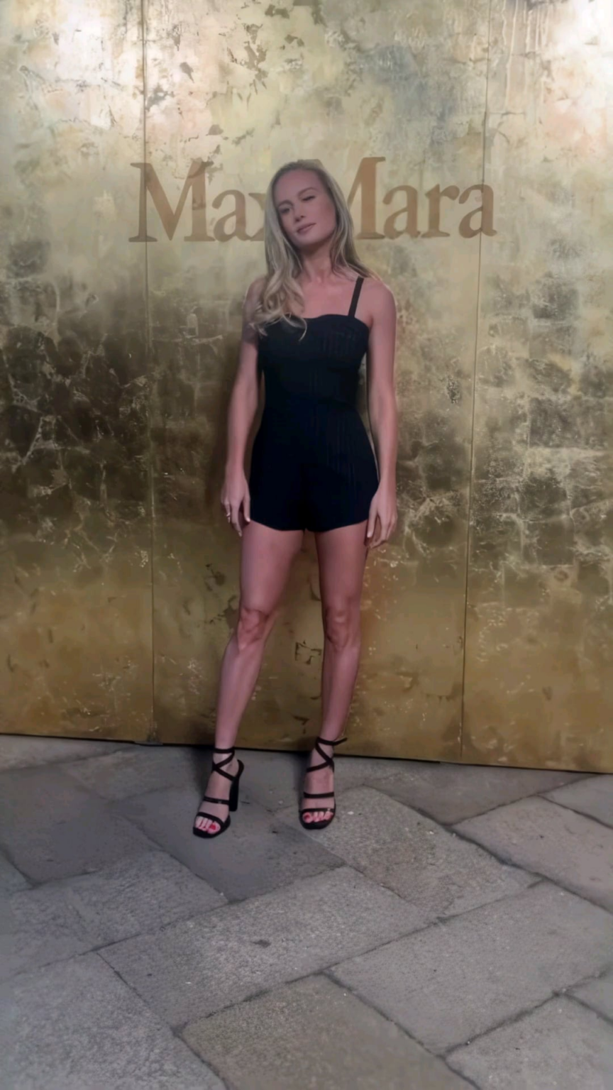 Brie Larson attending the Max Mara Resort Event, Venice, Italy. 6/11/24