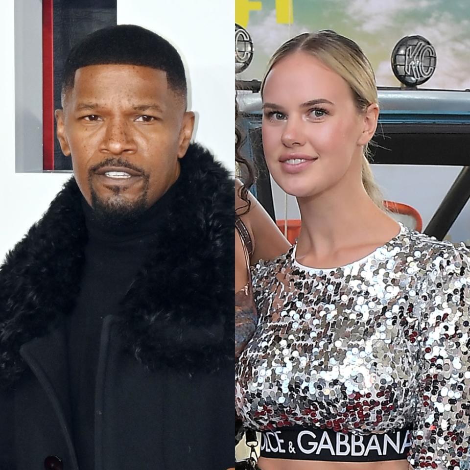<p>Jamie Foxx & Alyce Huckstepp</p>