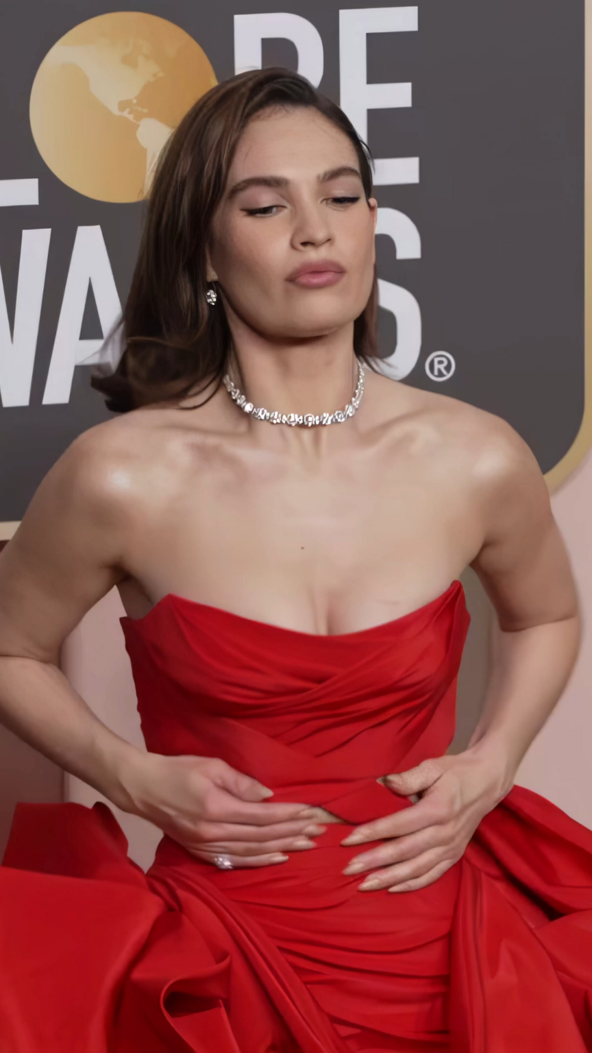 Lily James | 80th Annual Golden Globe Awards, Beverly Hills, California | January 10, 2023