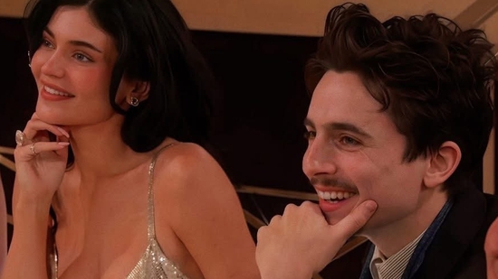 Timothee Chalamet and Kylie Jenner attended the 2025 Golden Globe Awards.