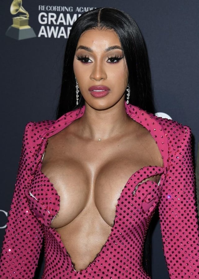 Cardi B Pre-GRAMMY Gala 2020