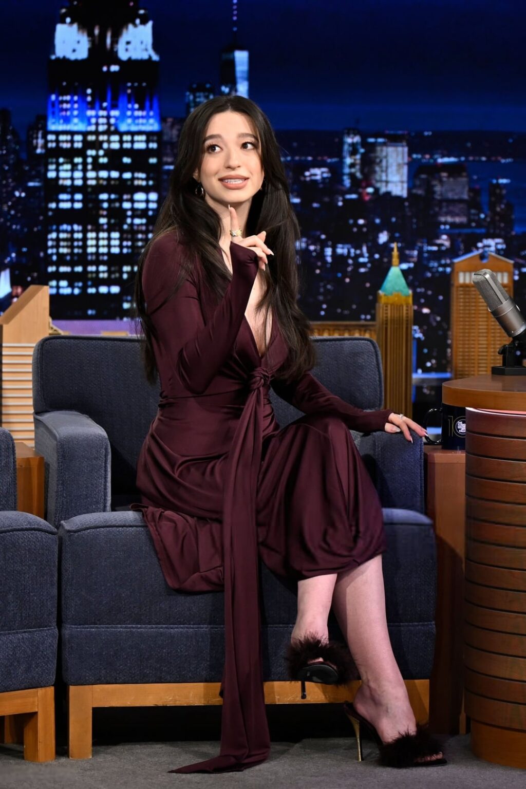 Mikey Madison at the Tonight Show Starring Jimmy Fallon (01/08/2025)