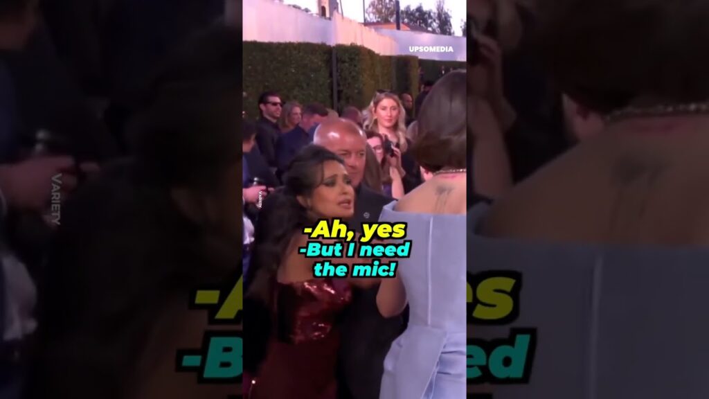 Salma Hayek’s gesture towards Selena Gomez #shorts