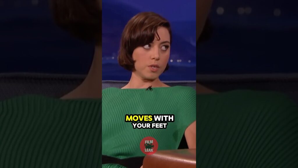 Aubrey Plaza Shares Her Dancing Experience to Anna Kendrick | #shorts