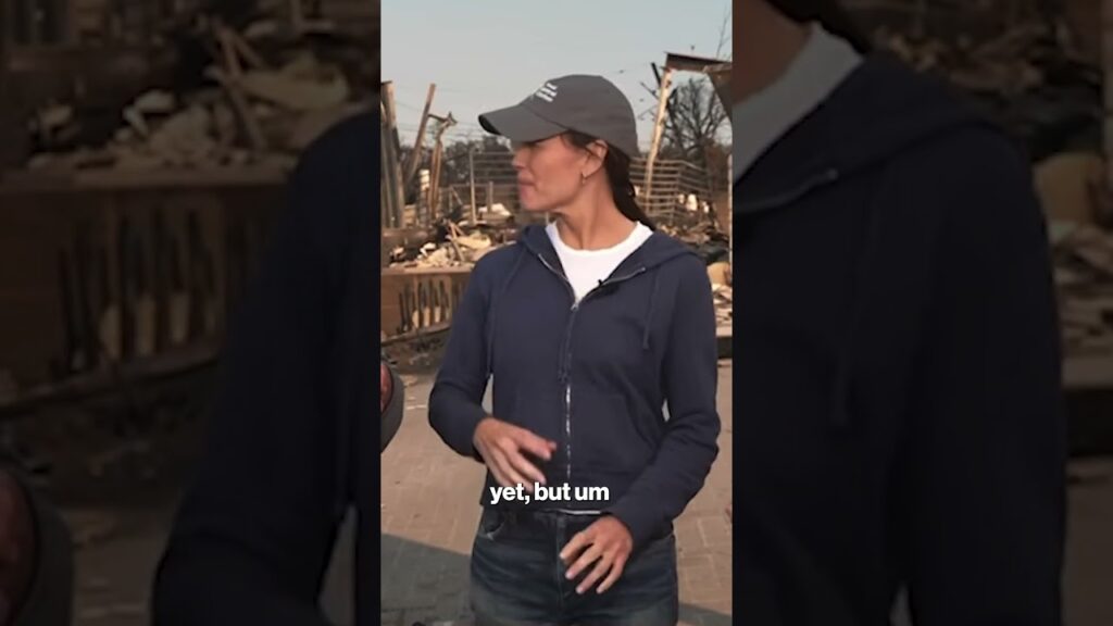 Jennifer Garner heartbreakingly reveals she ‘lost a friend’ in the LA wildfires #shorts