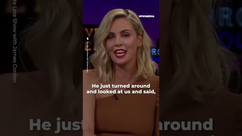 Charlize Theron's technique of speaking in another language didn't work out #shorts