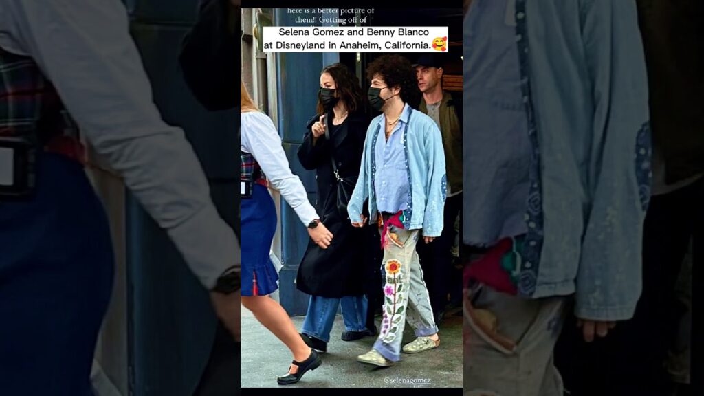 Selena Gomez and Benny Blanco at disneyland today🥰 #selenagomez #bennyblanco #couple #love #fyp Selena Gomez and Benny Blanco at disneyland today🥰 #selenagomez #bennyblanco #couple #love #fyp