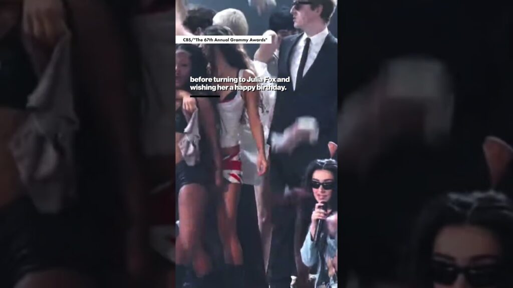 Charli XCX brought out Julia Fox during Grammys 2025 performance