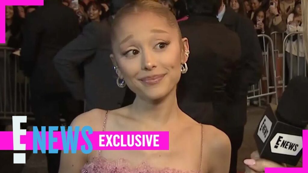 Ariana Grande TEASES Her Oscars 2025 Dress (Exclusive) | E! News Ariana Grande TEASES Her Oscars 2025 Dress (Exclusive) | E! News