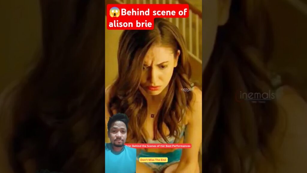 Alison Brie | Behind the Scenes of Her Best Performances#shorts #ytshorts