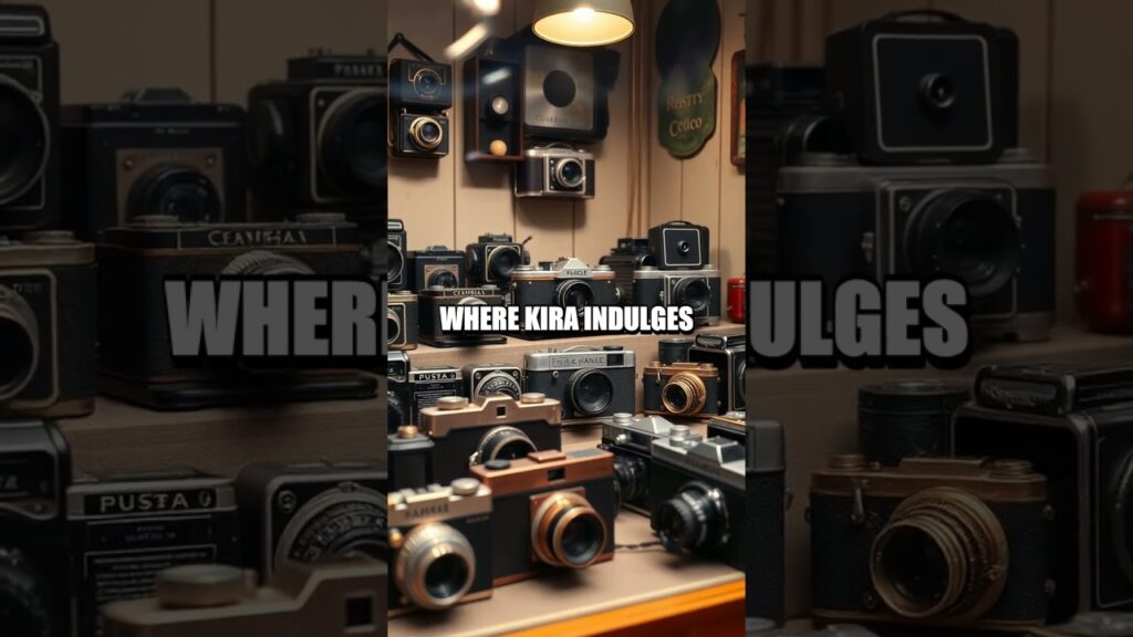 Keira Knightley's Secret Vintage Camera Room