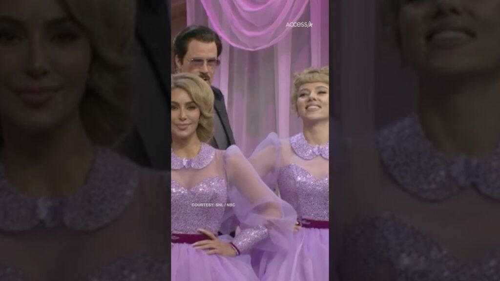 Kim Kardashian & Scarlett Johansson are recreating #SNL gold for the 50th anniversary!