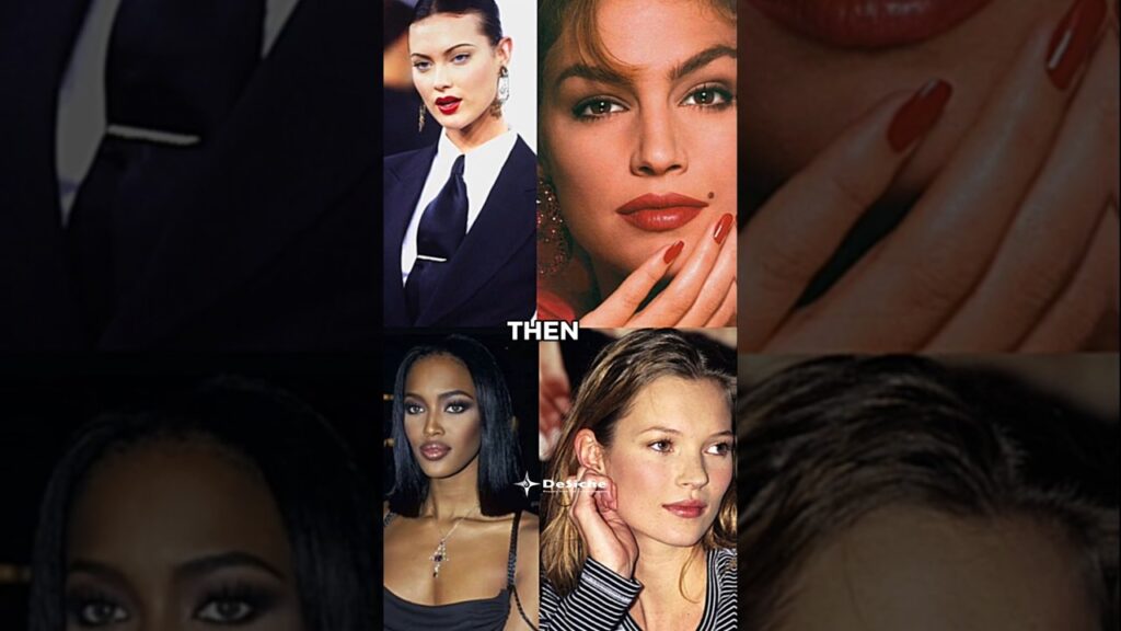 Supermodels Then VS Now...! #model #shorts #noamicambell #shalom #cindycrawford