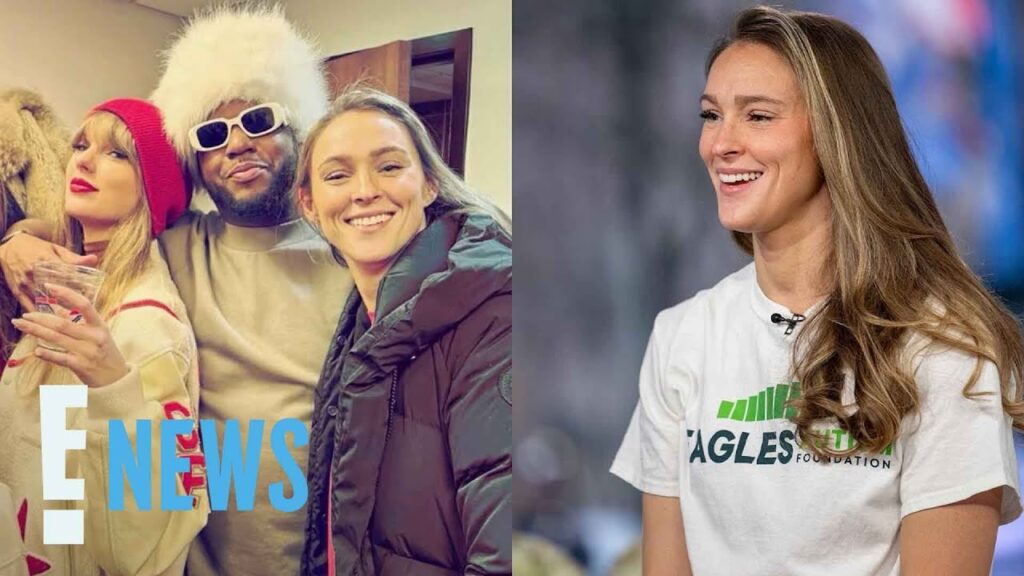 Kylie Kelce Slams “Dumb” Article Pinning Herself Against Taylor Swift | E! News Kylie Kelce Slams “Dumb” Article Pinning Herself Against Taylor Swift | E! News