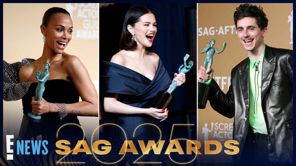 SAG Awards 2025 Biggest Winners: Timothée Chalamet, Zoe Saldaña & More | E! News SAG Awards 2025 Biggest Winners: Timothée Chalamet, Zoe Saldaña & More | E! News