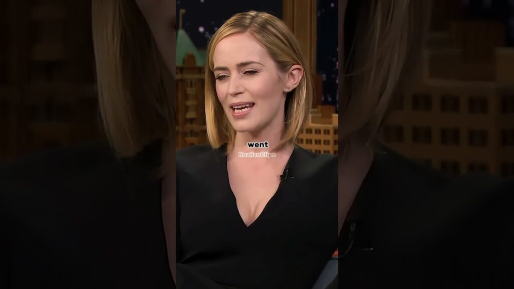 Jimmy Fallon Reacts To Emily Blunt