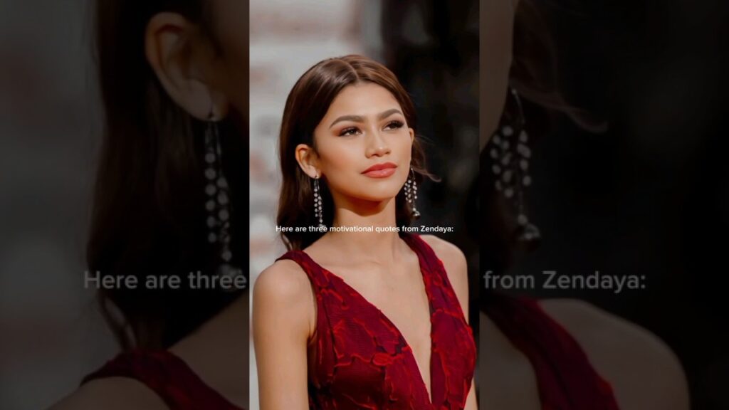 Hollywood Actor Zendaya Motivational Quotes | Leno Motivation Hollywood Actor Zendaya Motivational Quotes | Leno Motivation